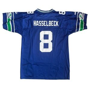 VTG Seattle Seahawks #8 Matt Hasselbeck Rare Puma Youth Jersey Size: L (14-16)